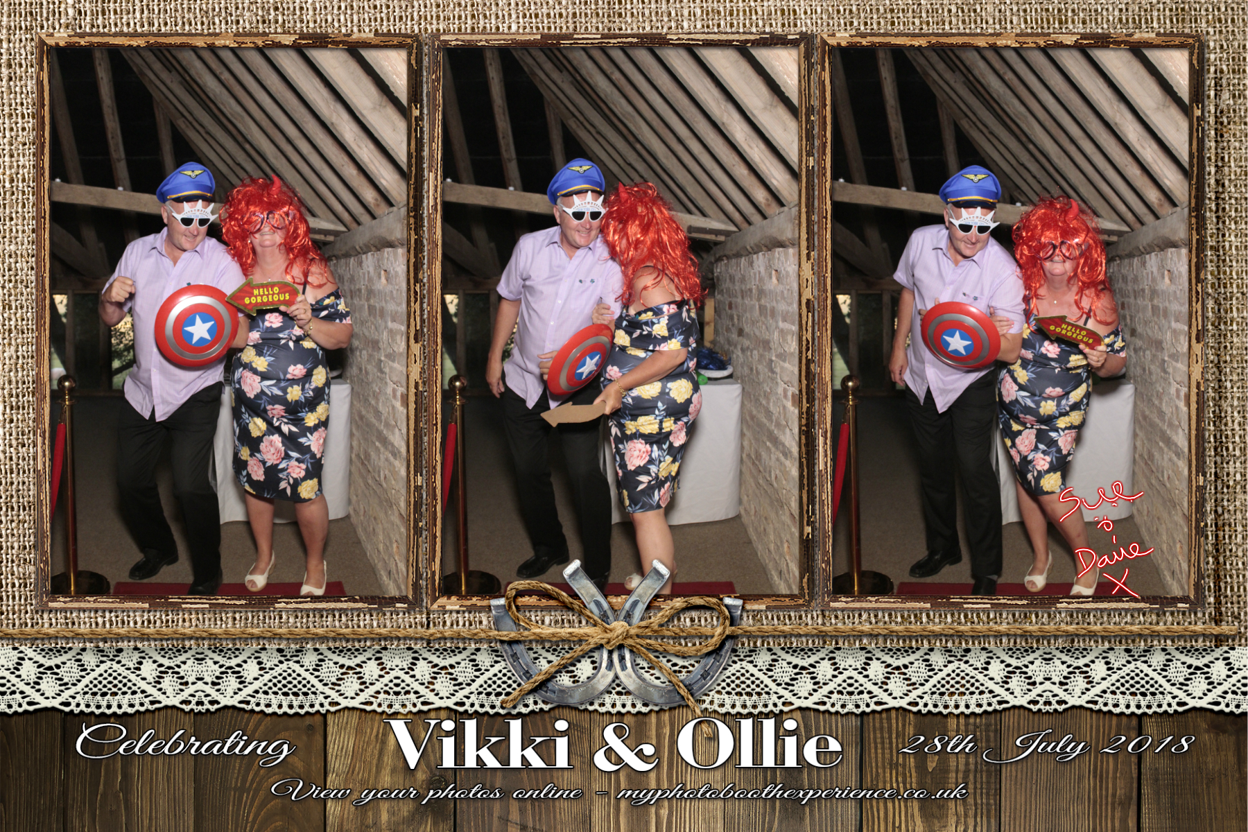 Vikki & Ollie's Wedding | View more photos from the event at gallery.myphotoboothexperience.co.uk/u/MyPhotoBoothExperienceLtd/Vikki-Ollies-Wedding